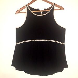 EXPRESS BLACK HALTER TOP